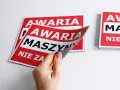 Mata magnetyczna magnes z twoim nadrukiem (małe rozmiary)