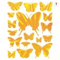 Motyle zestaw 1299 naklejka samoprzylepna wielokolorowa