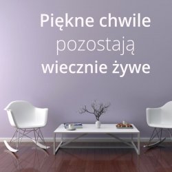 Szablon do malowania sentencja: piękne chwile pozostają wiecznie żywe 19sm72