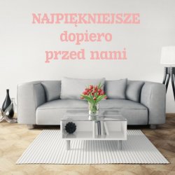 Szablon malarski najpiękniejsze dopiero przed nami 19sm36