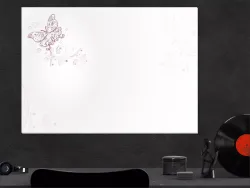 Tablica suchościeralna drukowana 081 motyl 